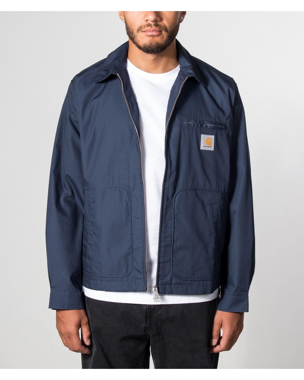 Carhartt Blue Postal Jacket for men