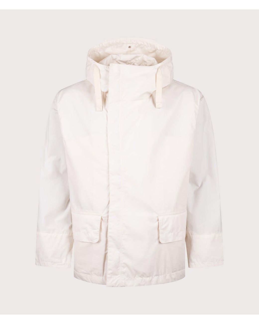 Nanamica Natural Oversized Hooded Deck Jacket for men