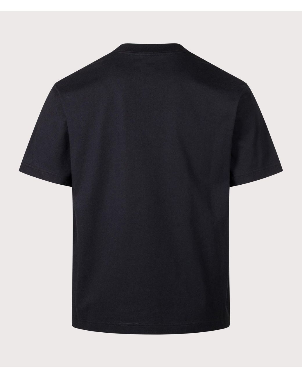 And Wander Blue Regular Fit Big Logo T-Shirt for men