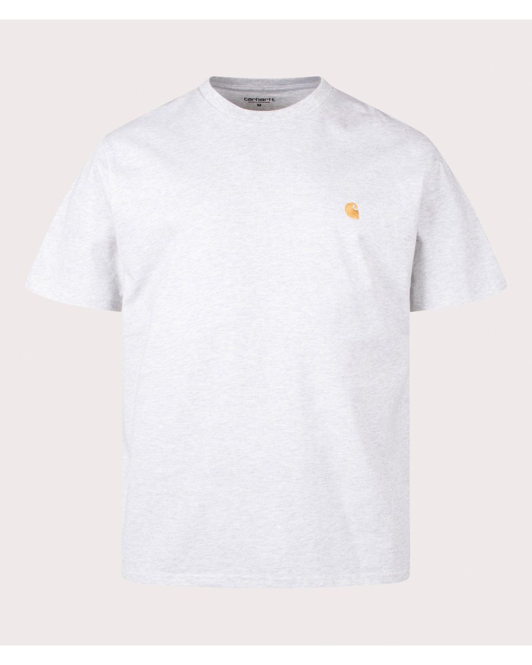 Carhartt White Loose Fit Chase T-Shirt for men