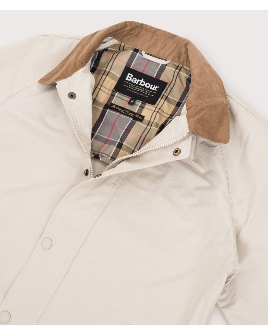 Barbour Natural Tracker Showerproof Jacket for men