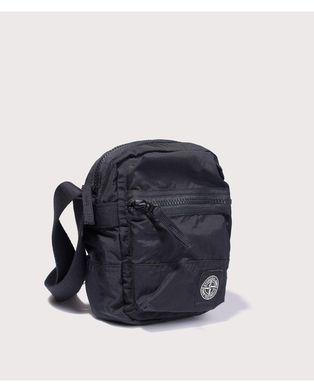 Stone Island Blue Cross Body Sleeve Body Bag for men