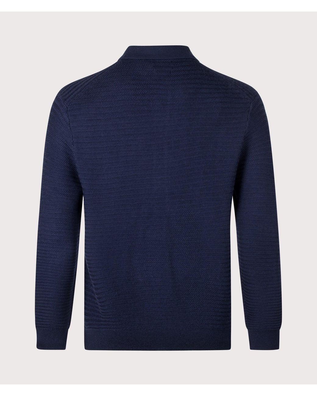 Polo Ralph Lauren Blue Regular Fit Merino Wool Cardigan for men