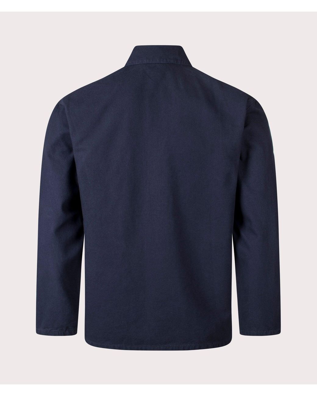 Service Works Blue Canvas Chore Shirt for men