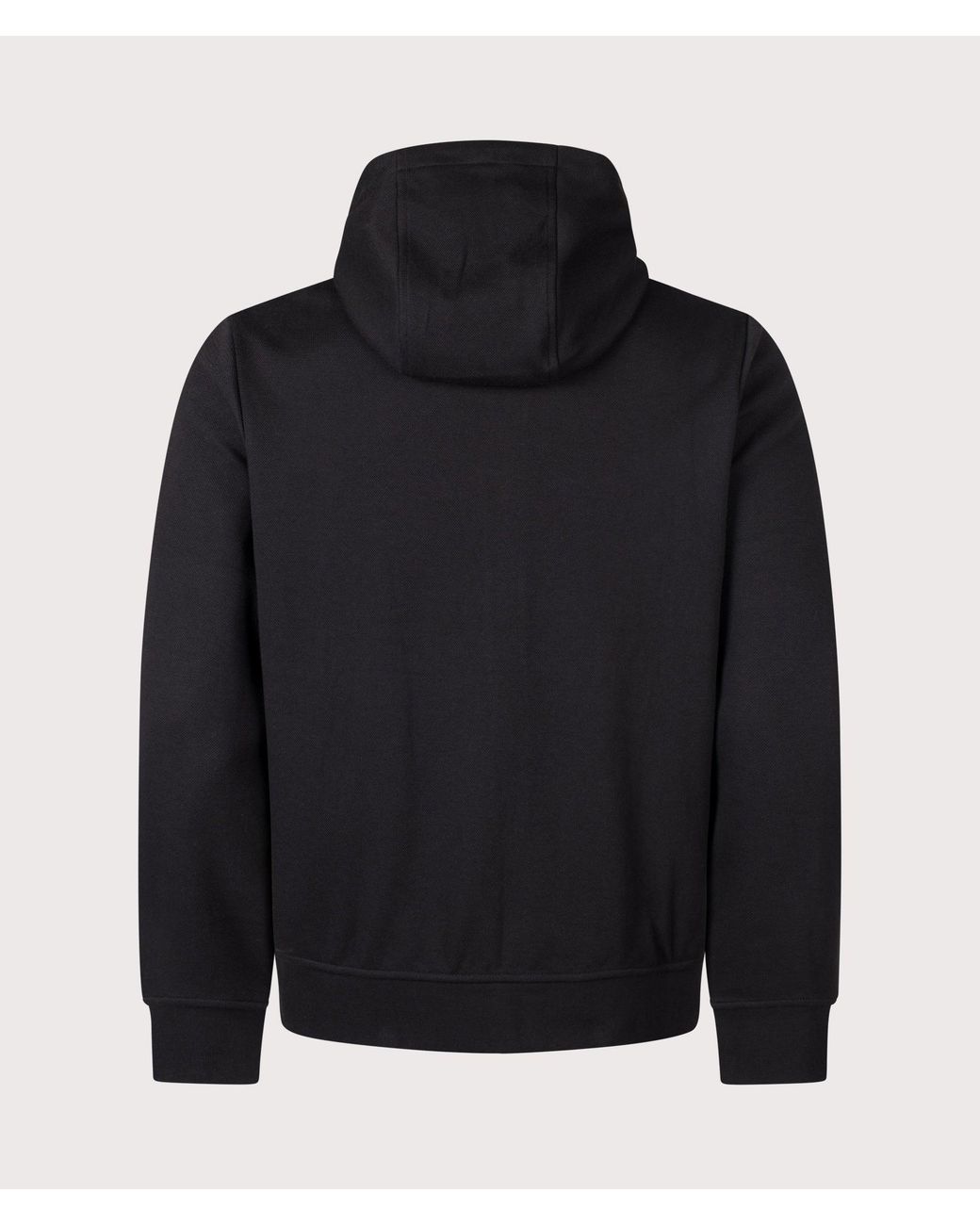 Polo Ralph Lauren Blue Double Knit Jacquard Zip Through Hoodie for men
