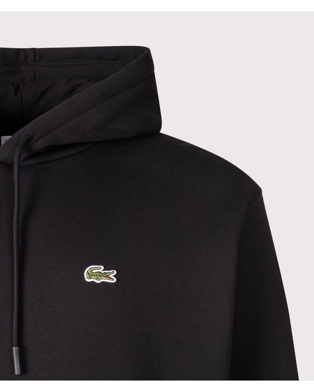 Lacoste Blue Classic Fit Hoodie for men