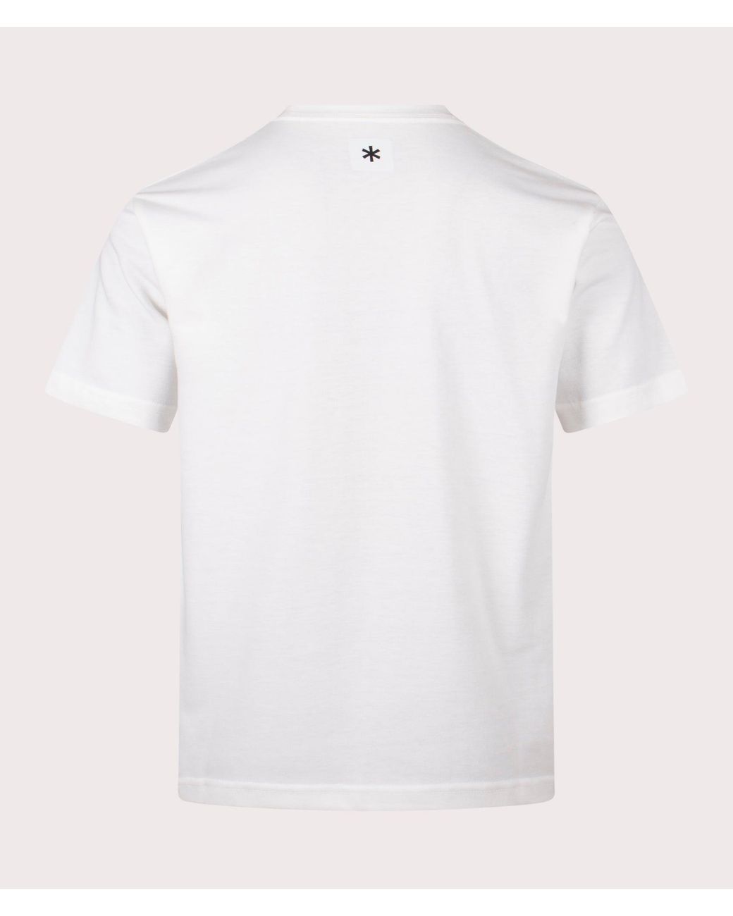 Snow Peak White New Standard Square Logo T-Shirt for men