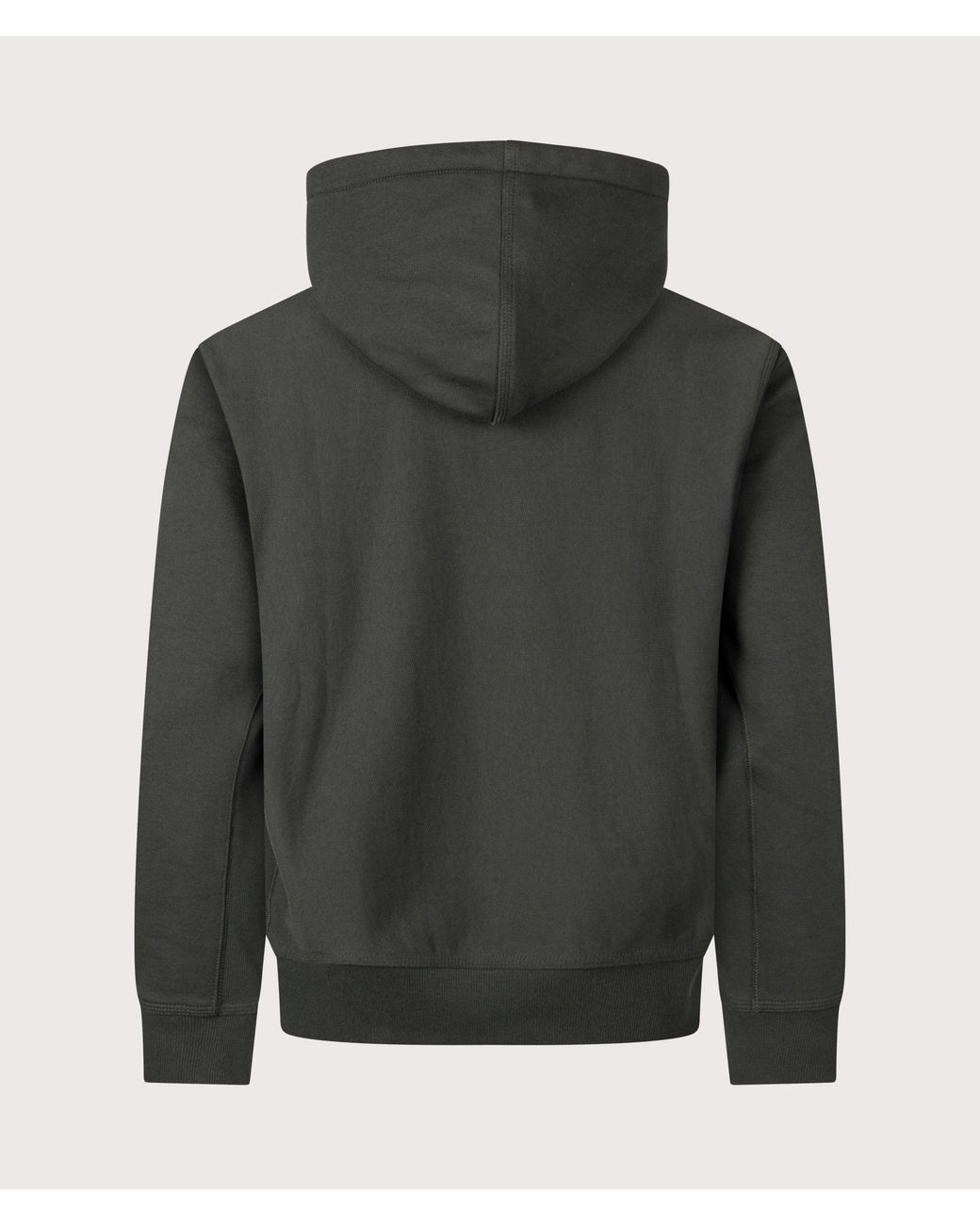 Carhartt Black Loose Fit American Script Hoodie for men