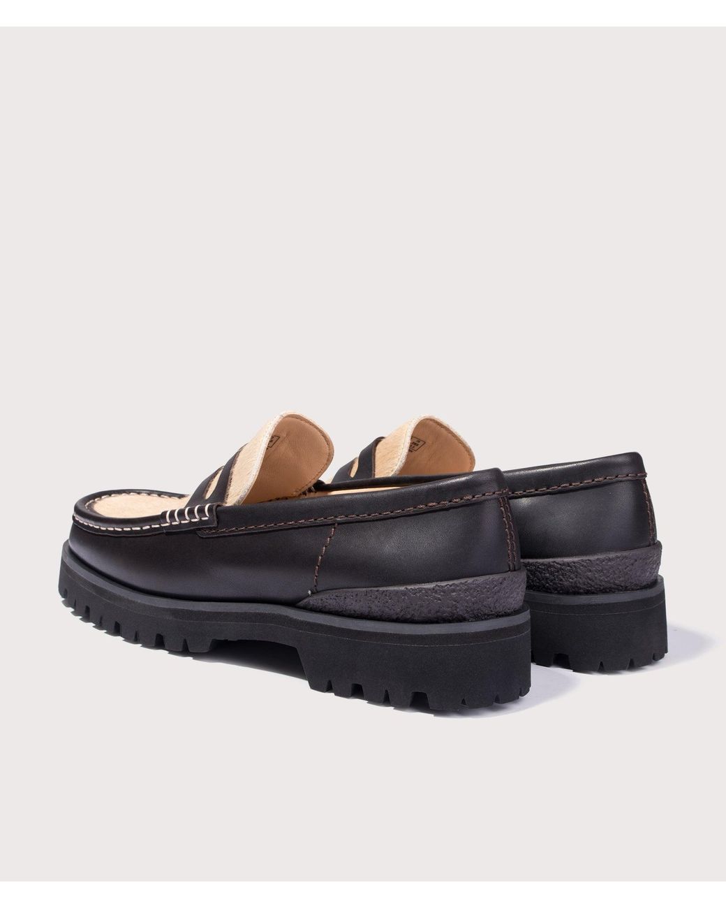 Clarks Blue Yukoner Penny Loafers for men