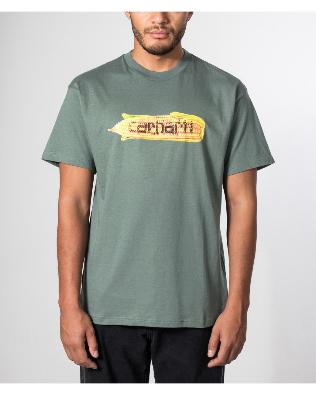 Carhartt Gray Loose Fit Hot Cob T-Shirt for men