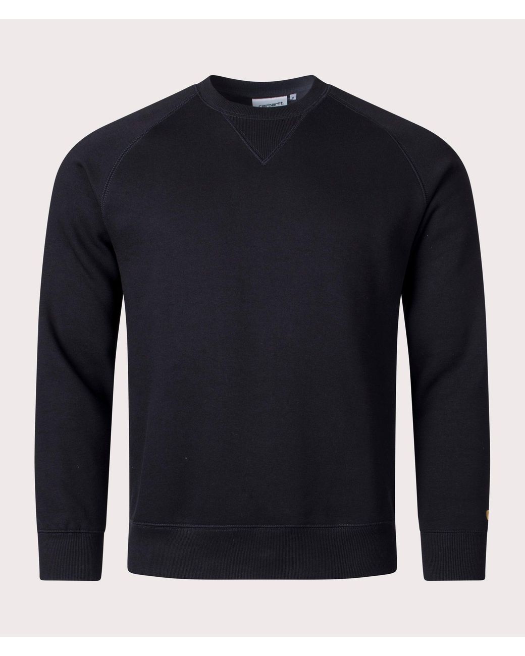 Carhartt Blue Regular Fit Chase Sweatshirt for men