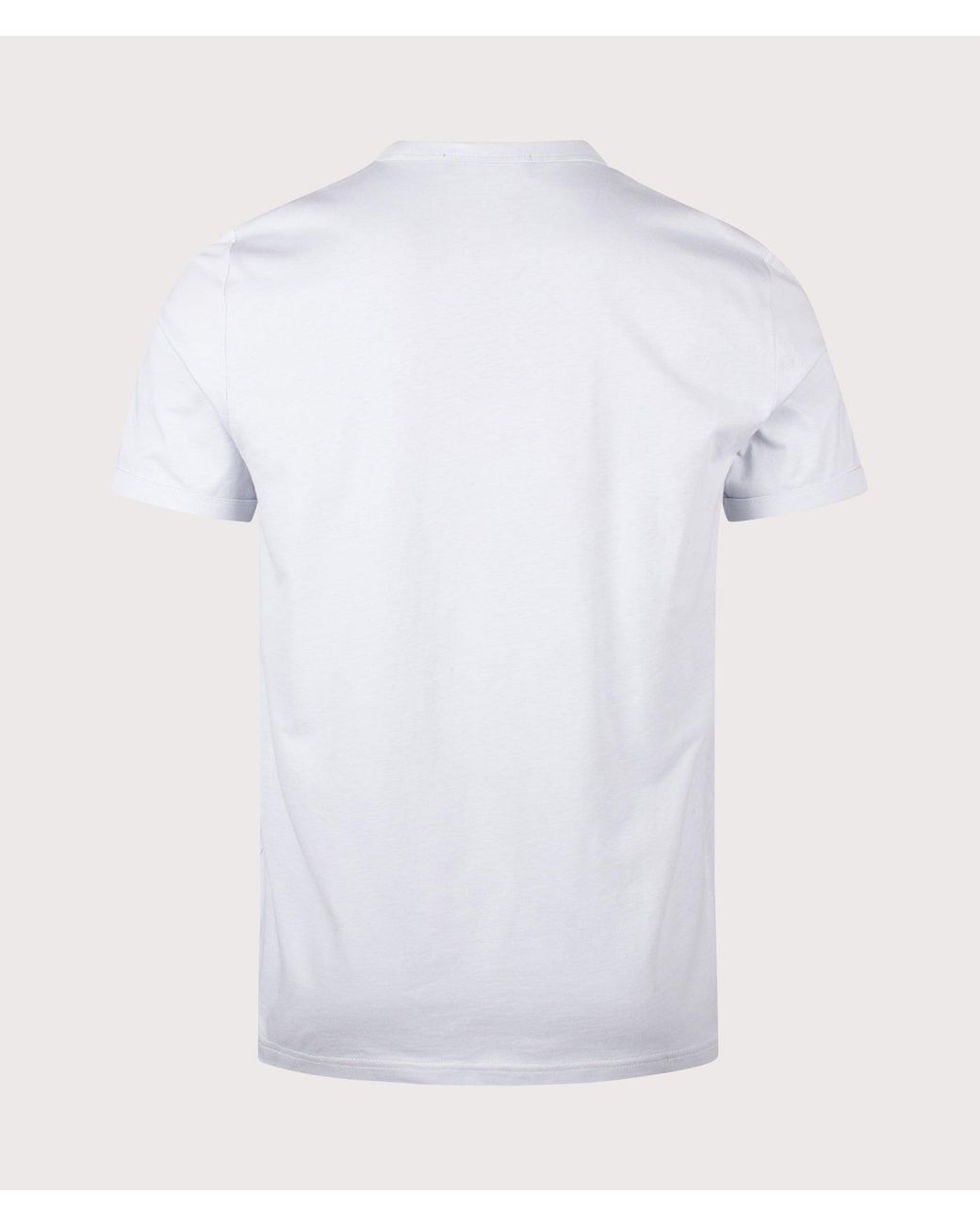 Fred Perry White Regular Fit Ringer T-Shirt for men
