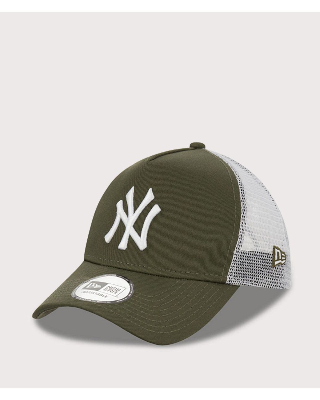 KTZ Green New York Yankees A-Frame Trucker Cap for men