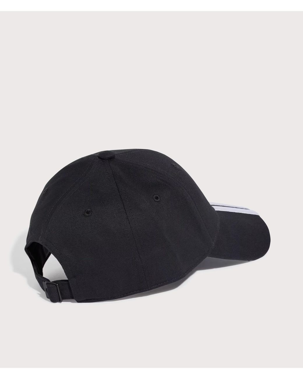 Adidas Originals Blue 3 Stripes New Logo Baseball Cap for men