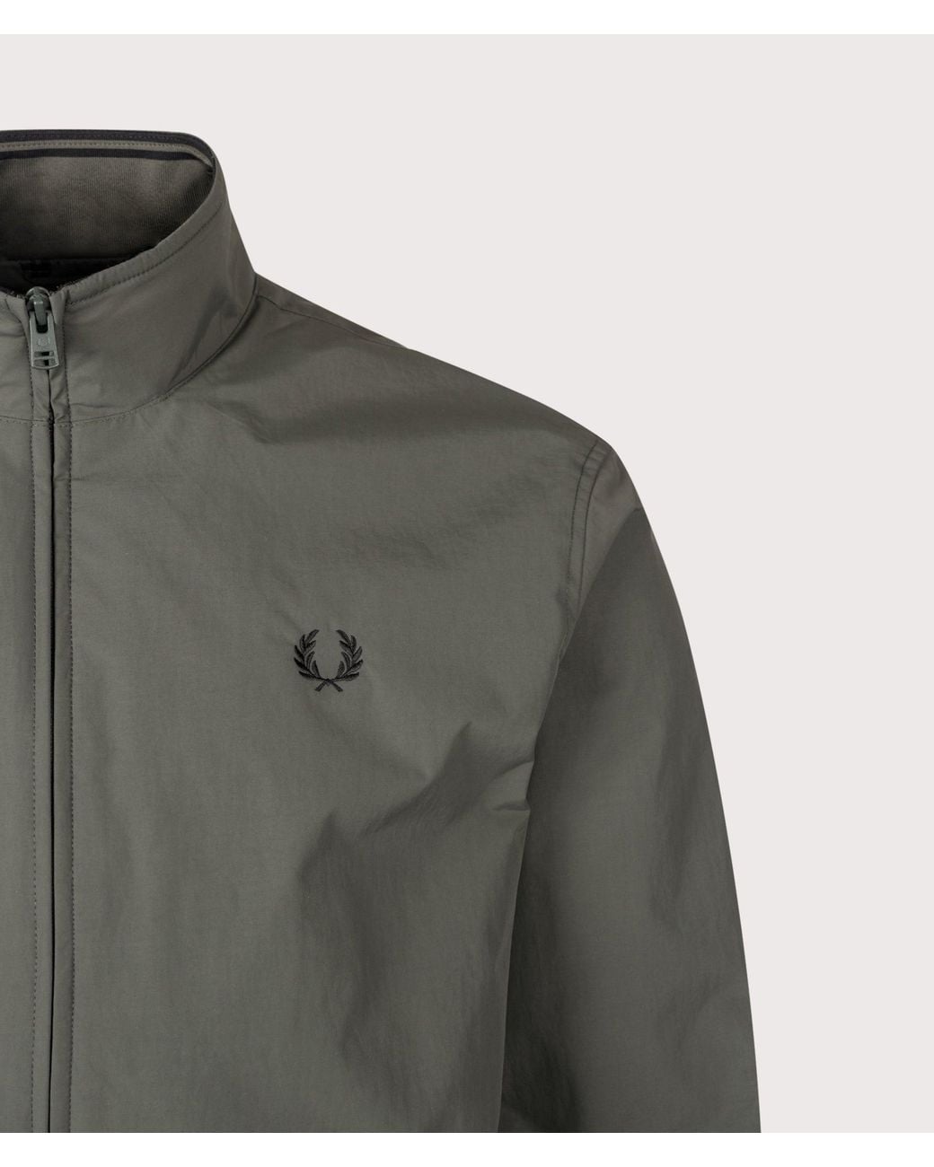 Fred Perry Gray Regular Fit Brentham Jacket for men