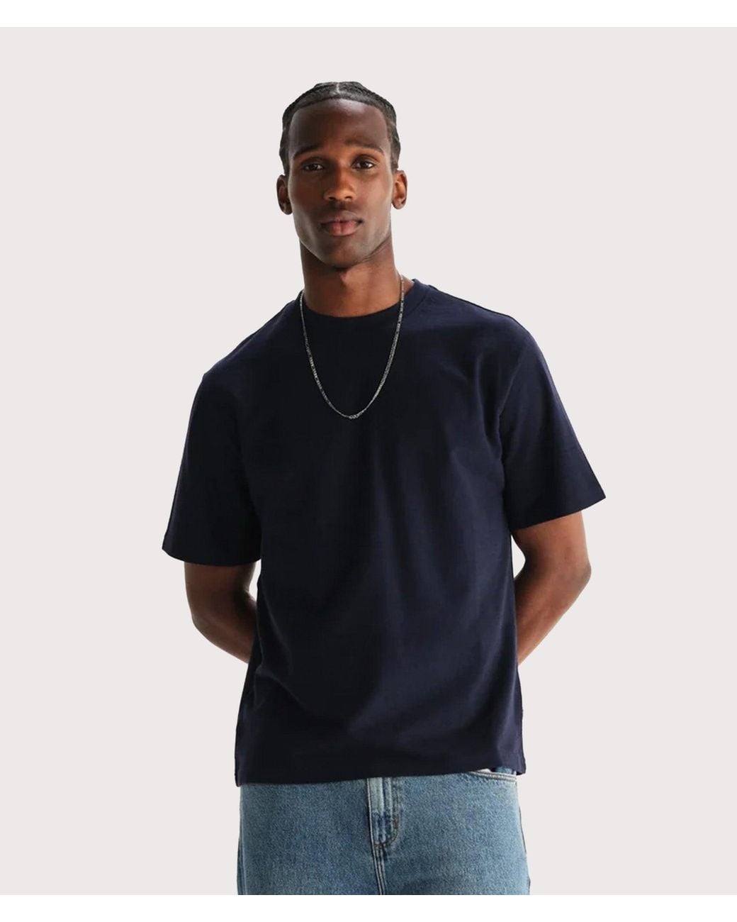 Wax London Blue Dean T-Shirt for men