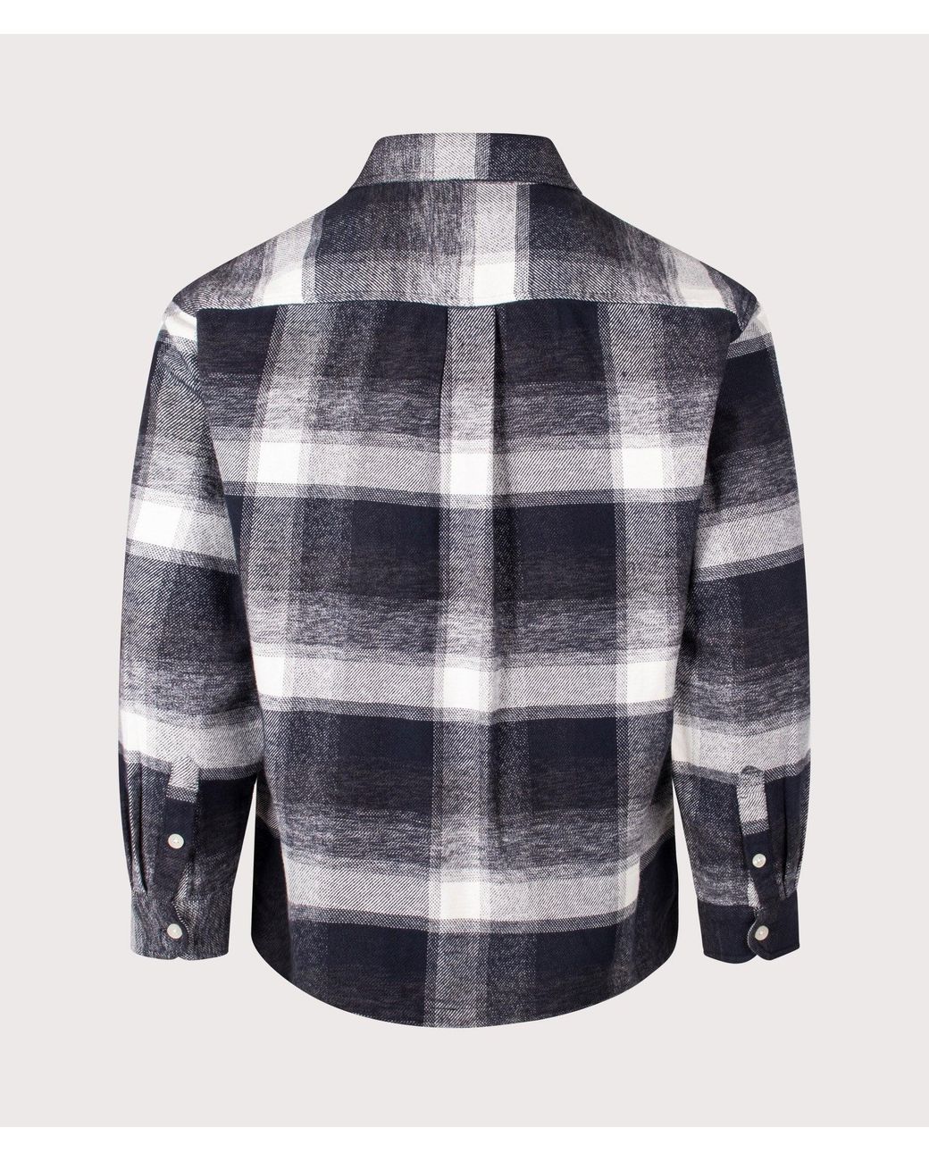 Carhartt Blue Regular Fit Esterson Shirt for men