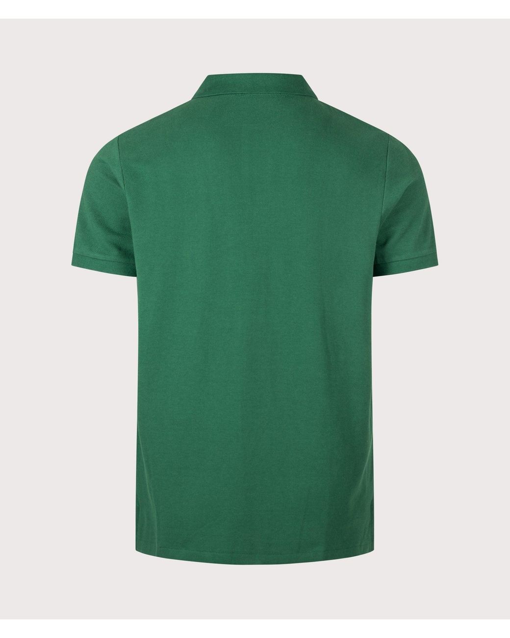 Polo Ralph Lauren Green Custom Slim Fit Mesh Polo Shirt for men