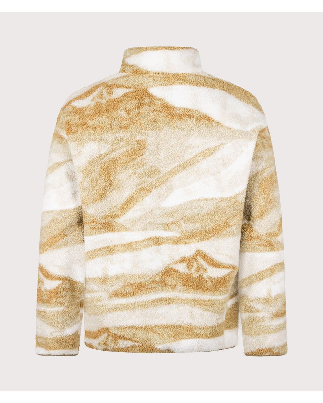 Columbia Natural Regular Fit Helvetia Ii Printed Half Snap Fleece for men