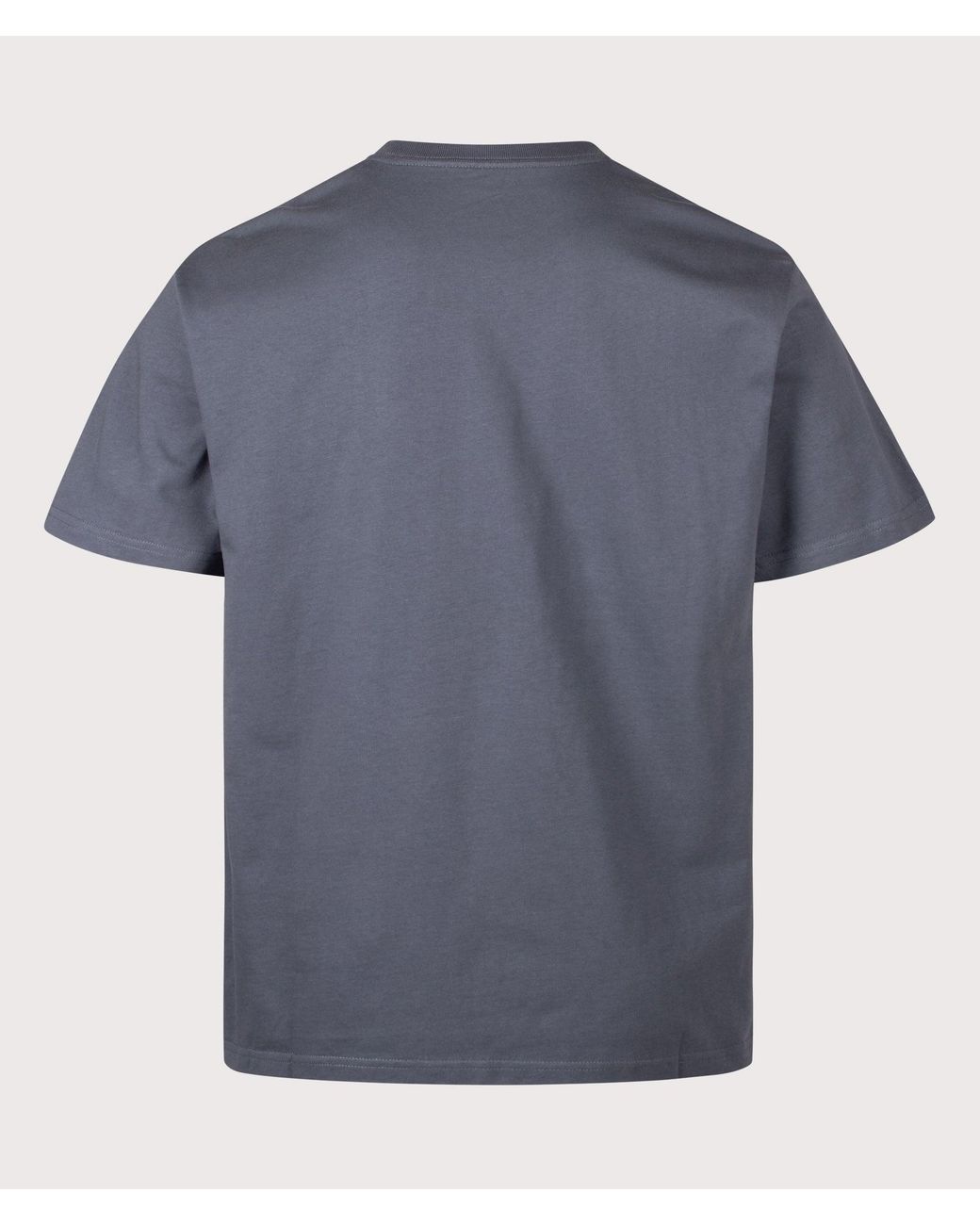 Carhartt Blue Loose Fit Chase T-Shirt for men