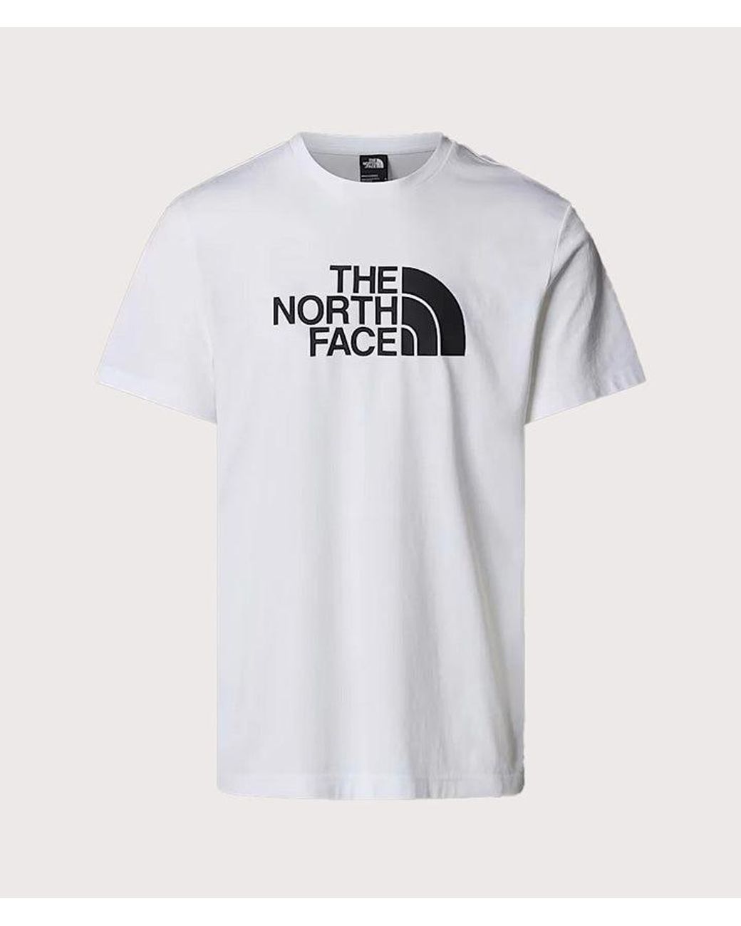 The North Face White Regular Fit Easy T-Shirt for men