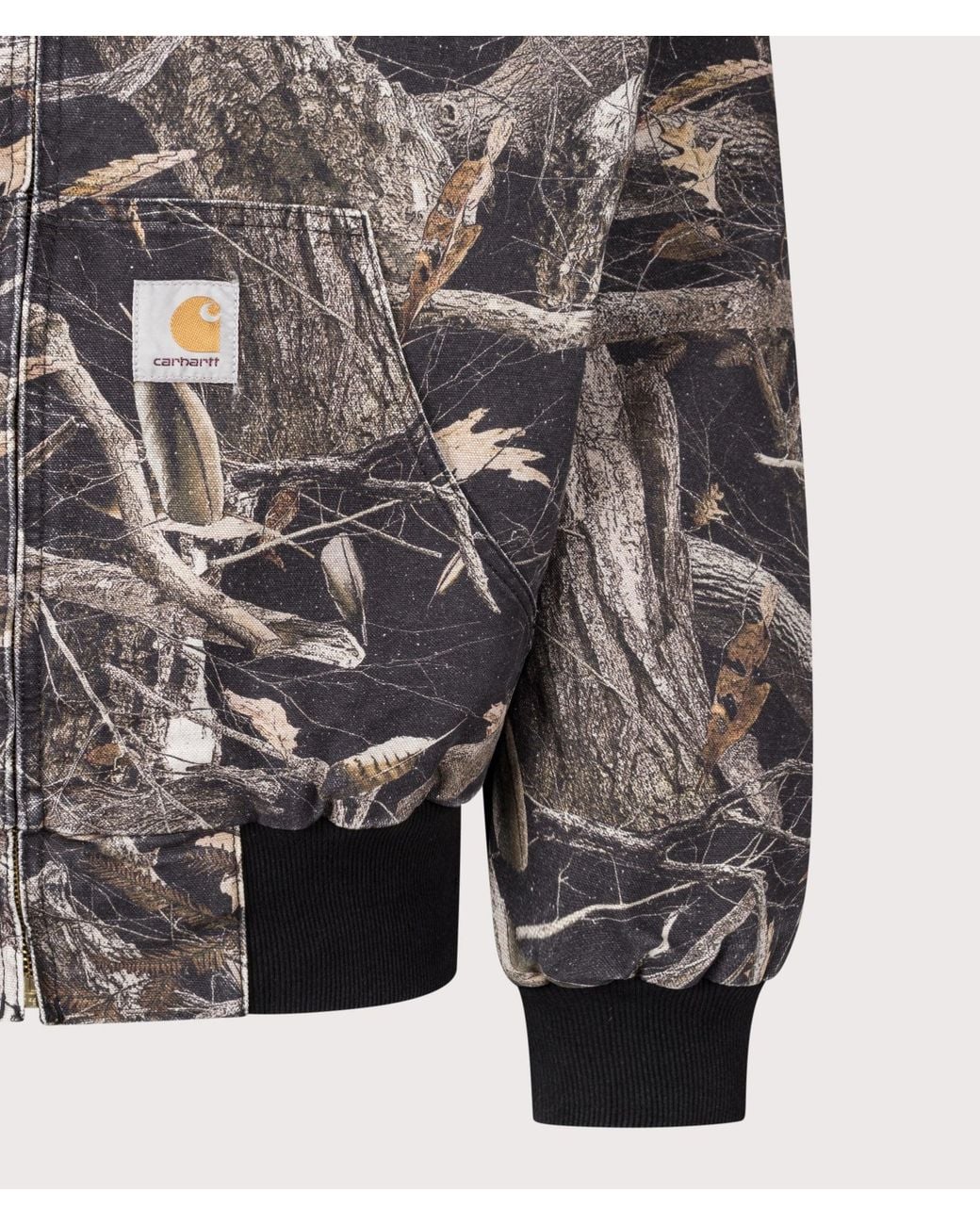 Carhartt Gray Loose Fit Og Active Jacket for men