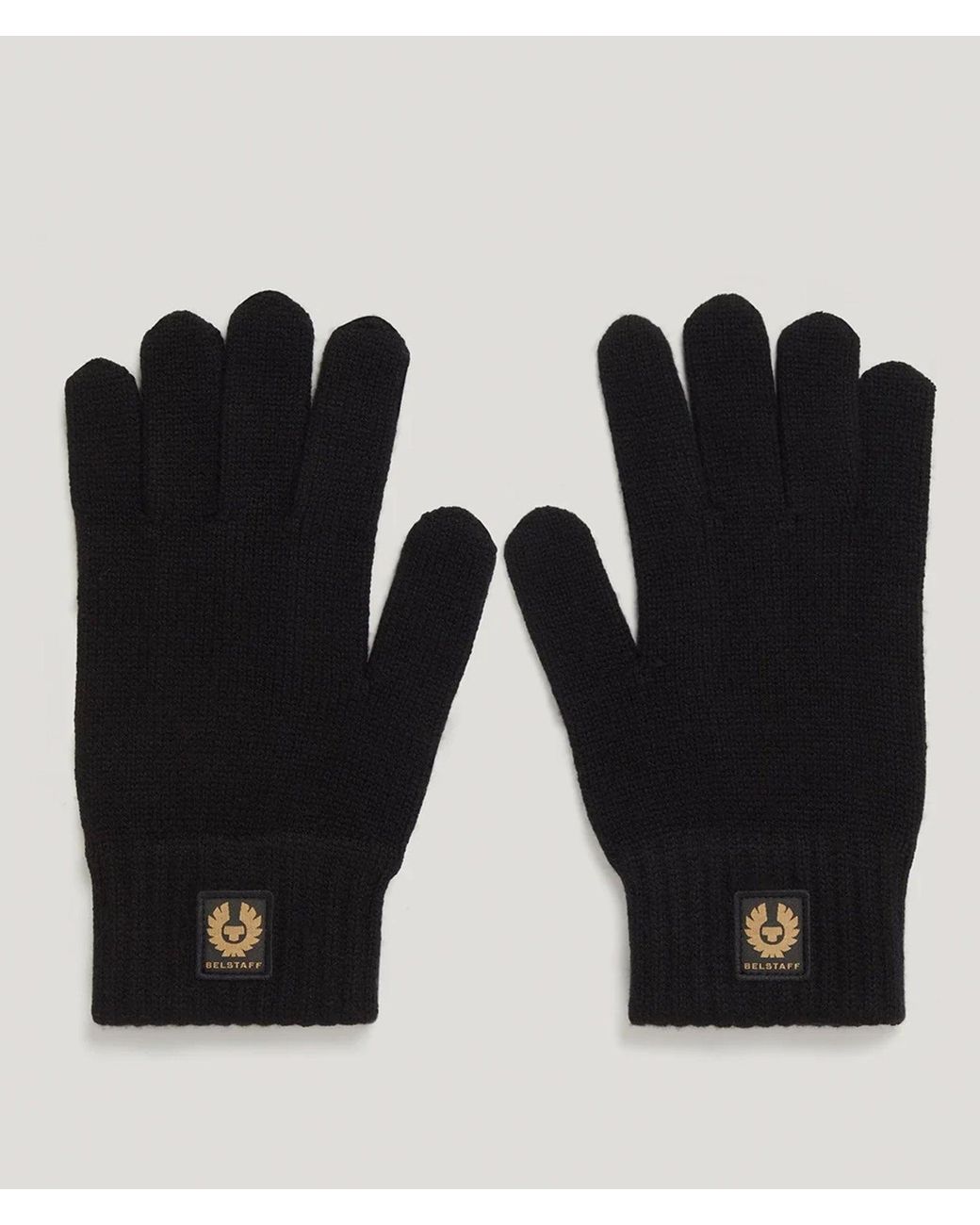 Belstaff Black Watch Gloves for men