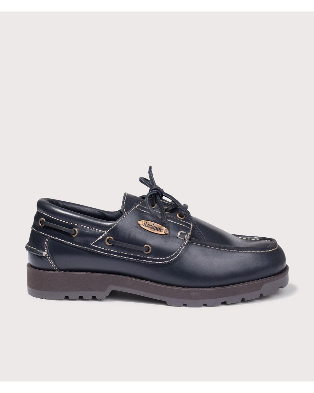 Rockport Blue Country Boat Shoes for men