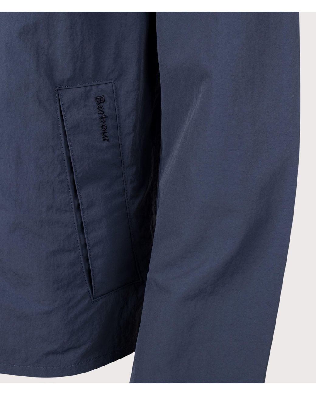 Barbour Blue Tracker Showerproof Jacket for men