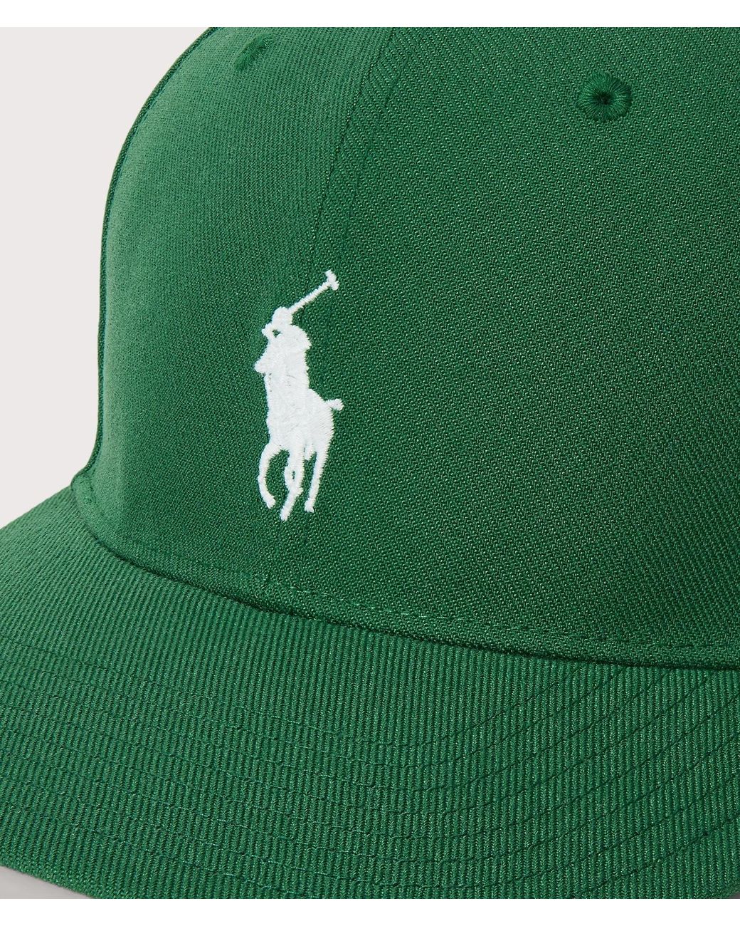 Polo Ralph Lauren Green High Crown Twill Baseball Cap for men