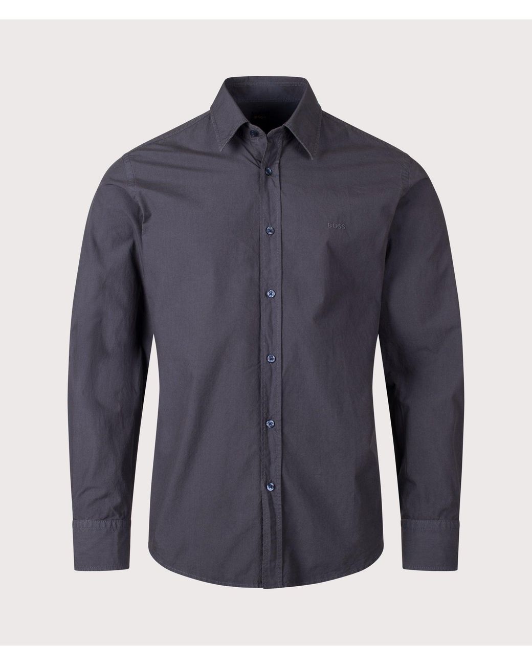 Boss Blue Regular Fit Relegant 6 M Shirt for men