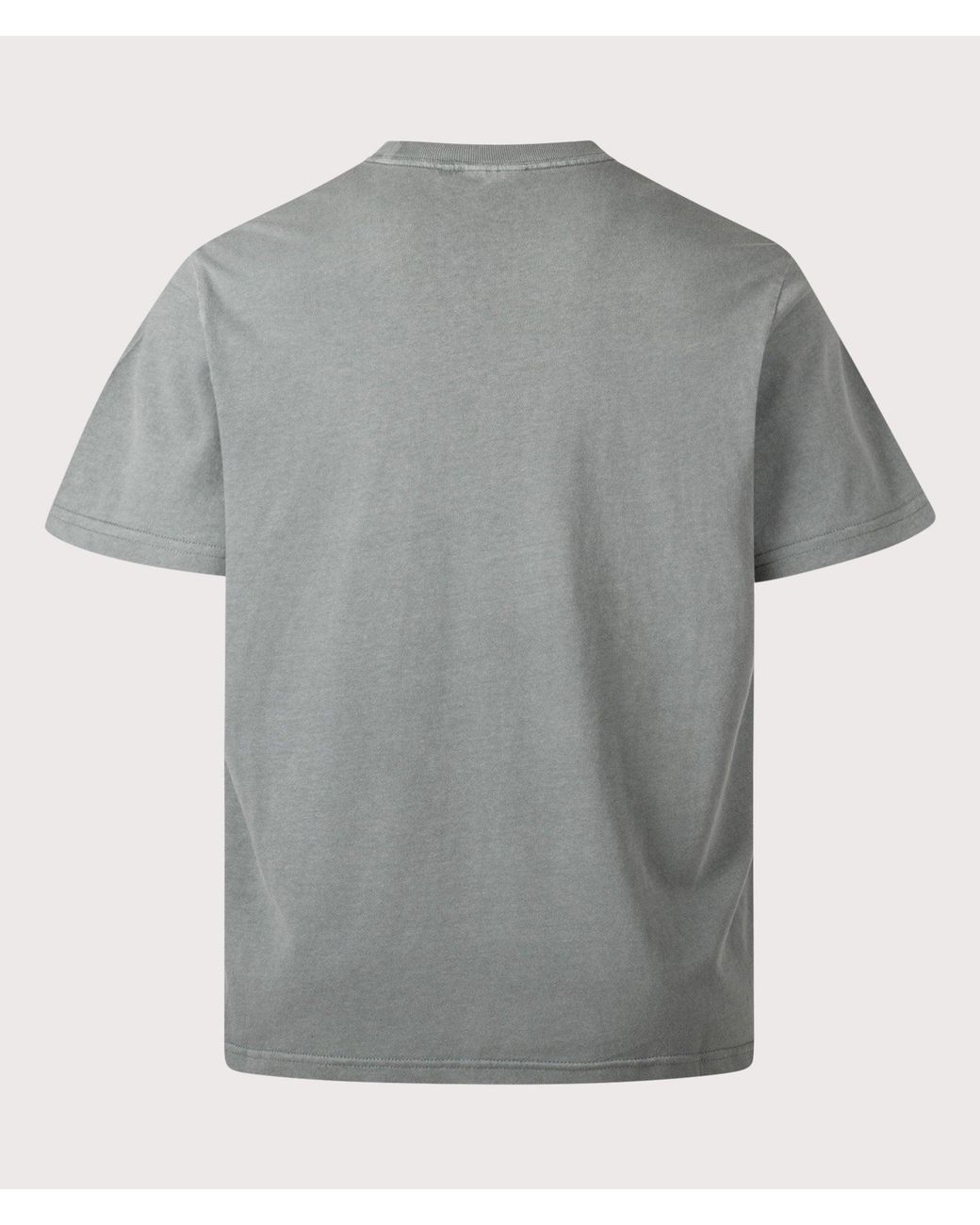 Carhartt Gray Loose Fit Coat Of Arms T-Shirt for men