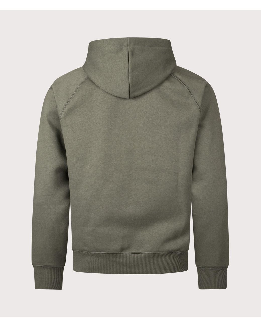 Carhartt Green Regular Fit Chase Hoodie for men