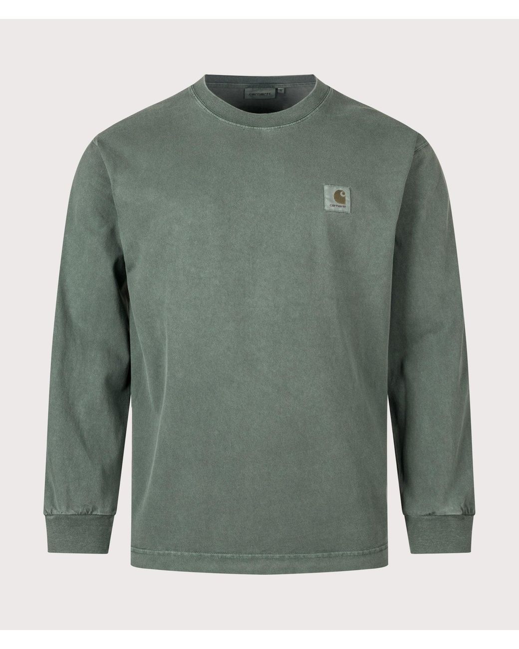 Carhartt Green Loose Fit Vista Long Sleeve T-Shirt for men