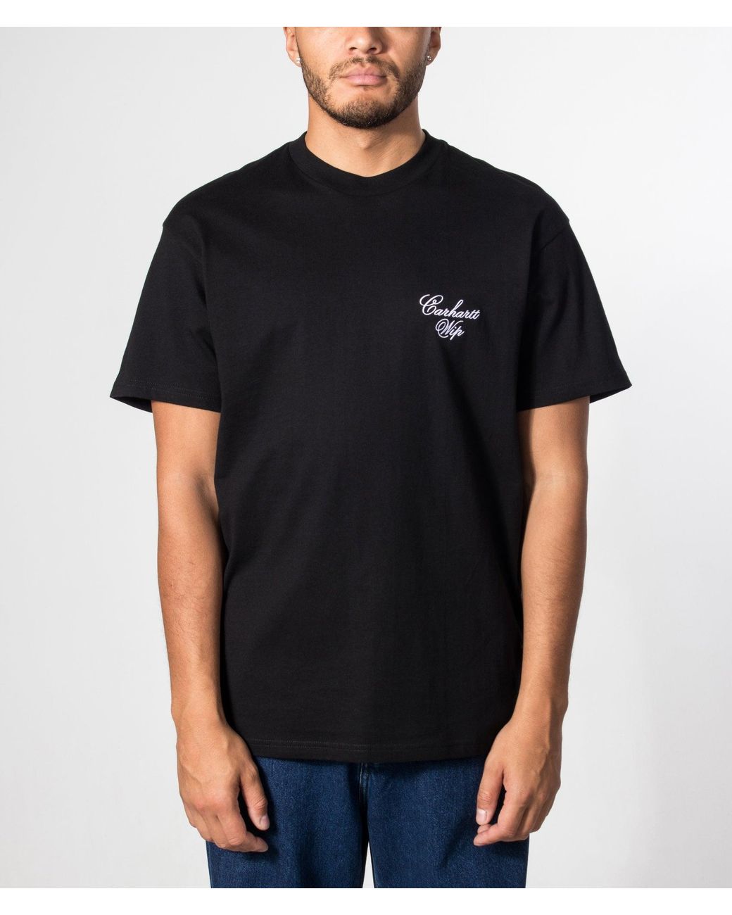 Carhartt Black Loose Fit Gracious T-Shirt for men