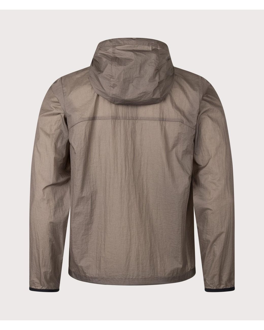 Boss Brown Regular Fit Airynix Hooded Jacket for men