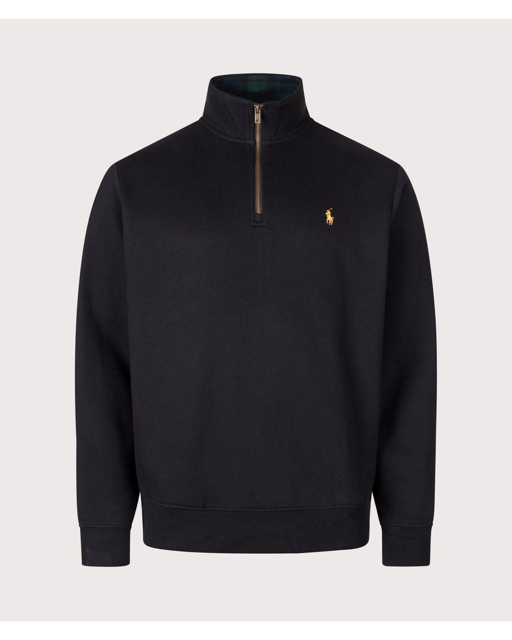 Polo Ralph Lauren Blue The Rl Fleece Quarter Zip Sweatshirt for men