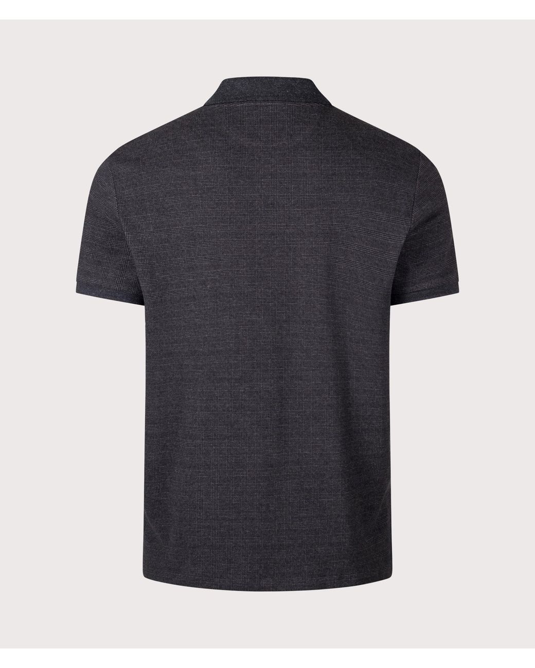 Polo Ralph Lauren Black Custom Slim Fit Stretch Mesh Polo Shirt for men