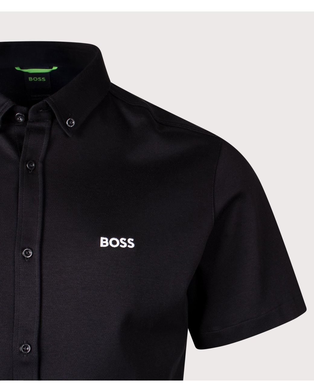 Boss Black Regular Fit Short Sleeve Motion Shirt for men