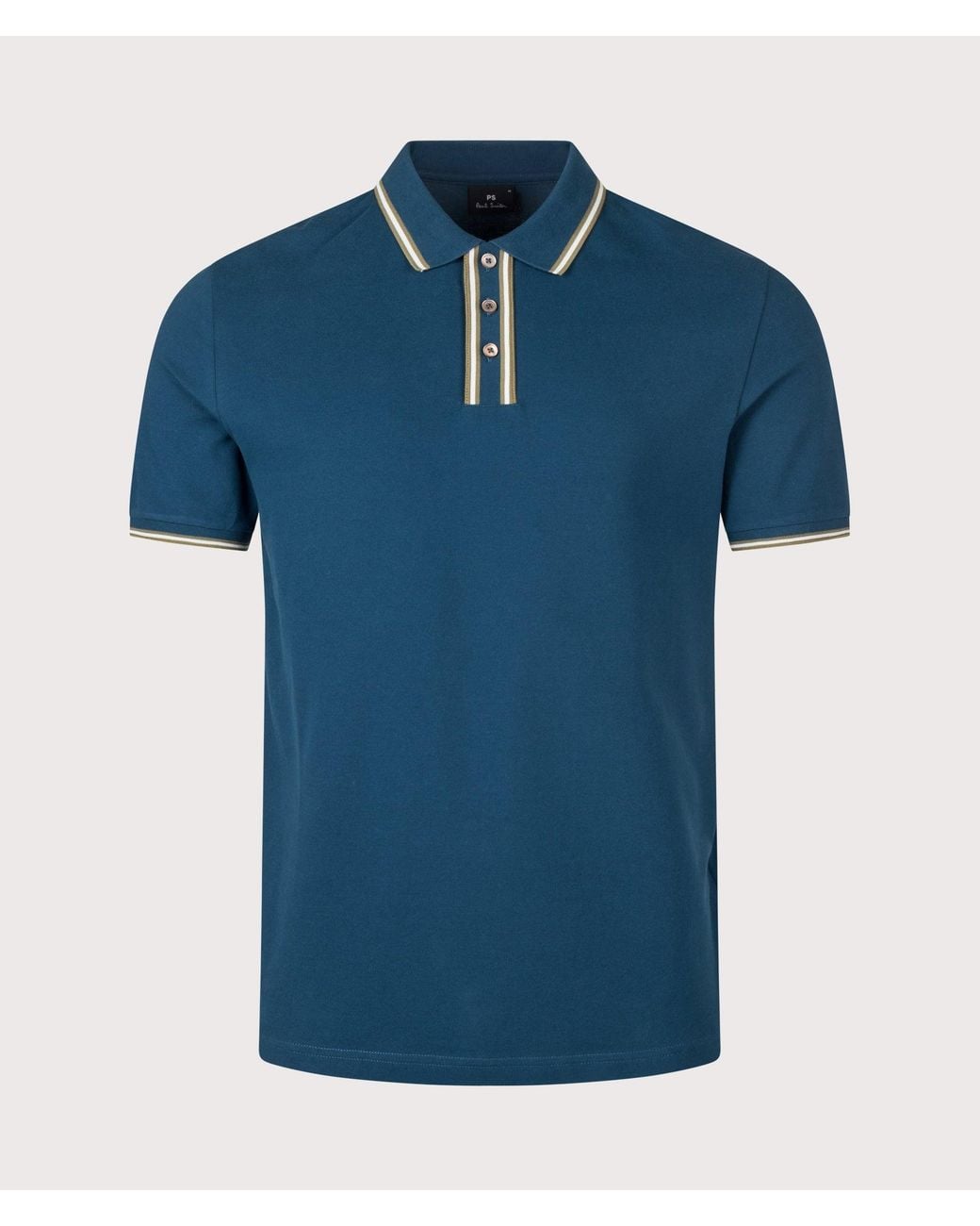 Paul Smith Blue Regular Fit Polo Shirt for men