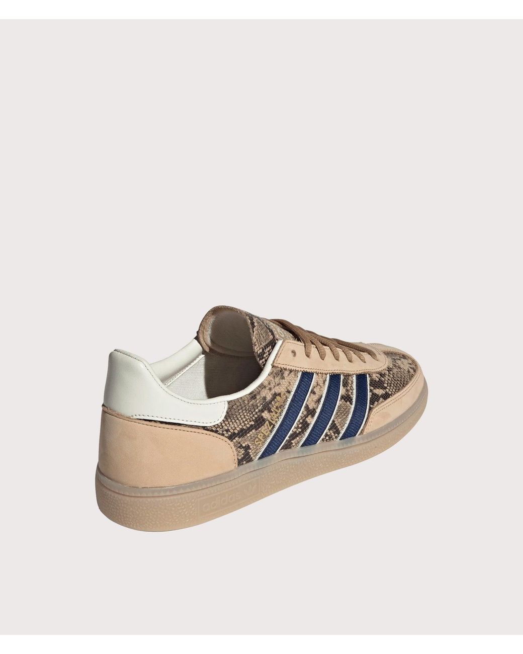 Adidas Originals Brown Snake Print Handball Spezial Trainers for men