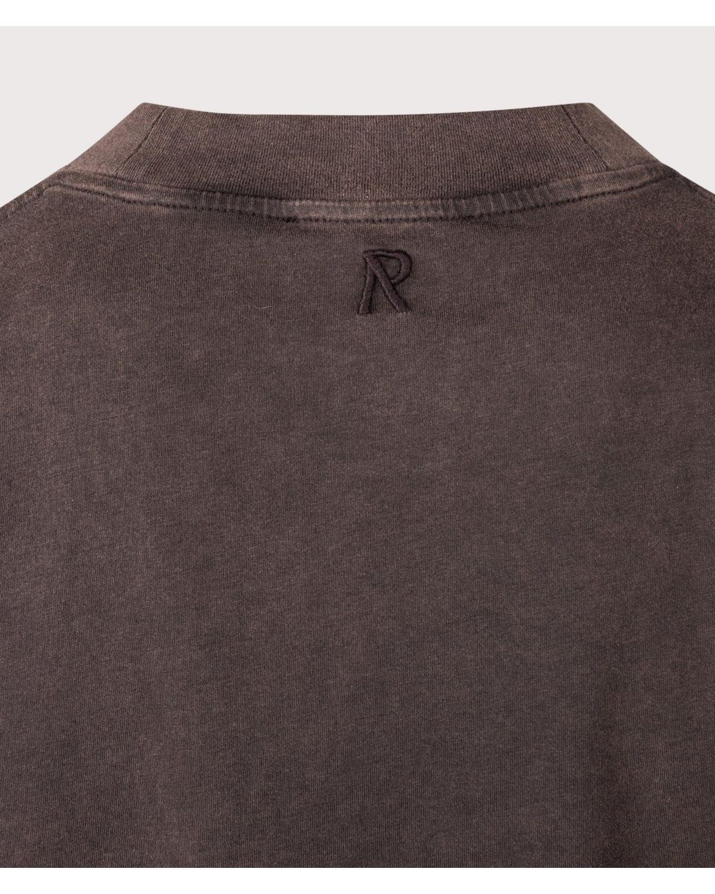 Represent Brown Oversized Initial T-Shirt for men