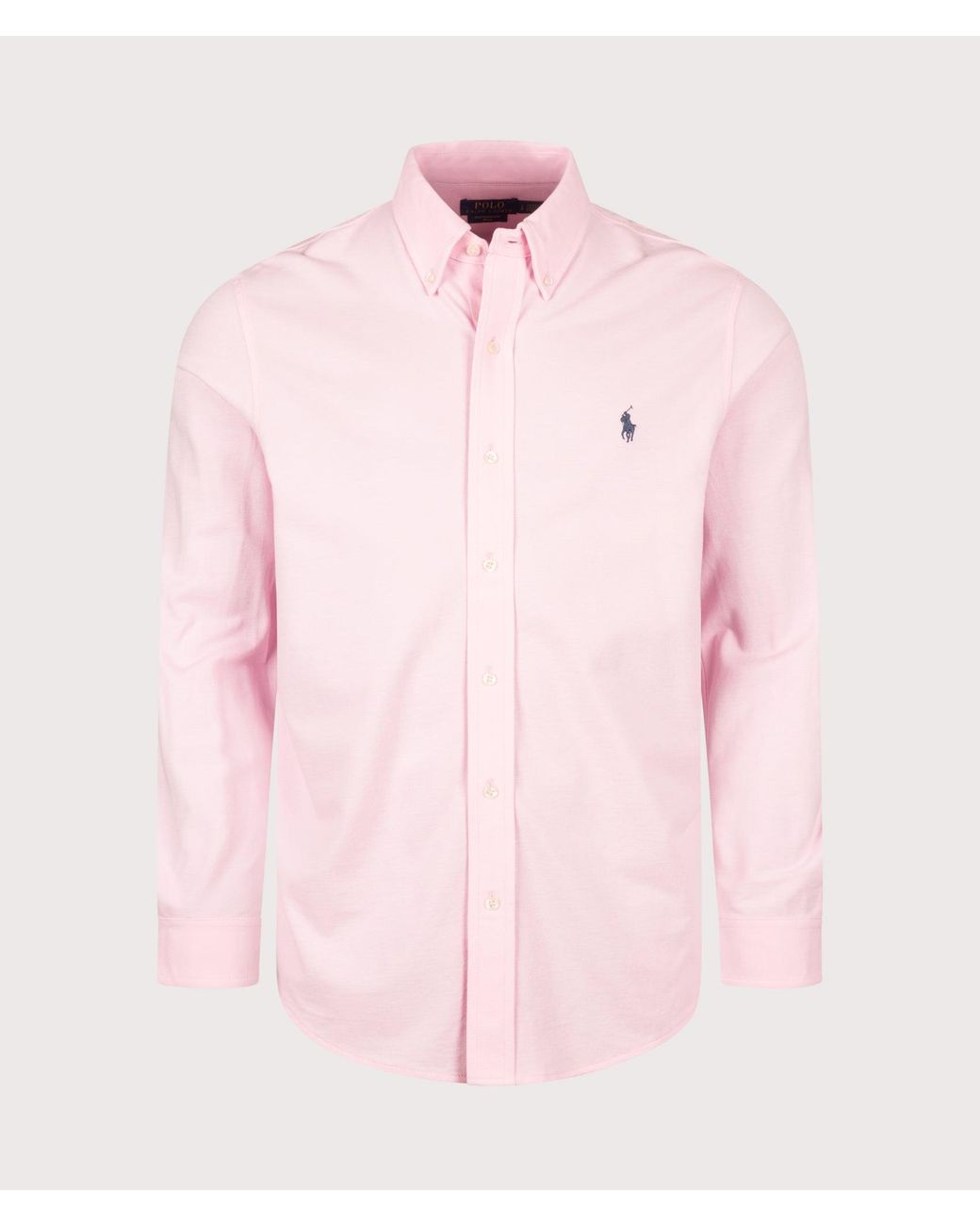 Polo Ralph Lauren Pink Relaxed Fit Featherweight Mesh Shirt for men