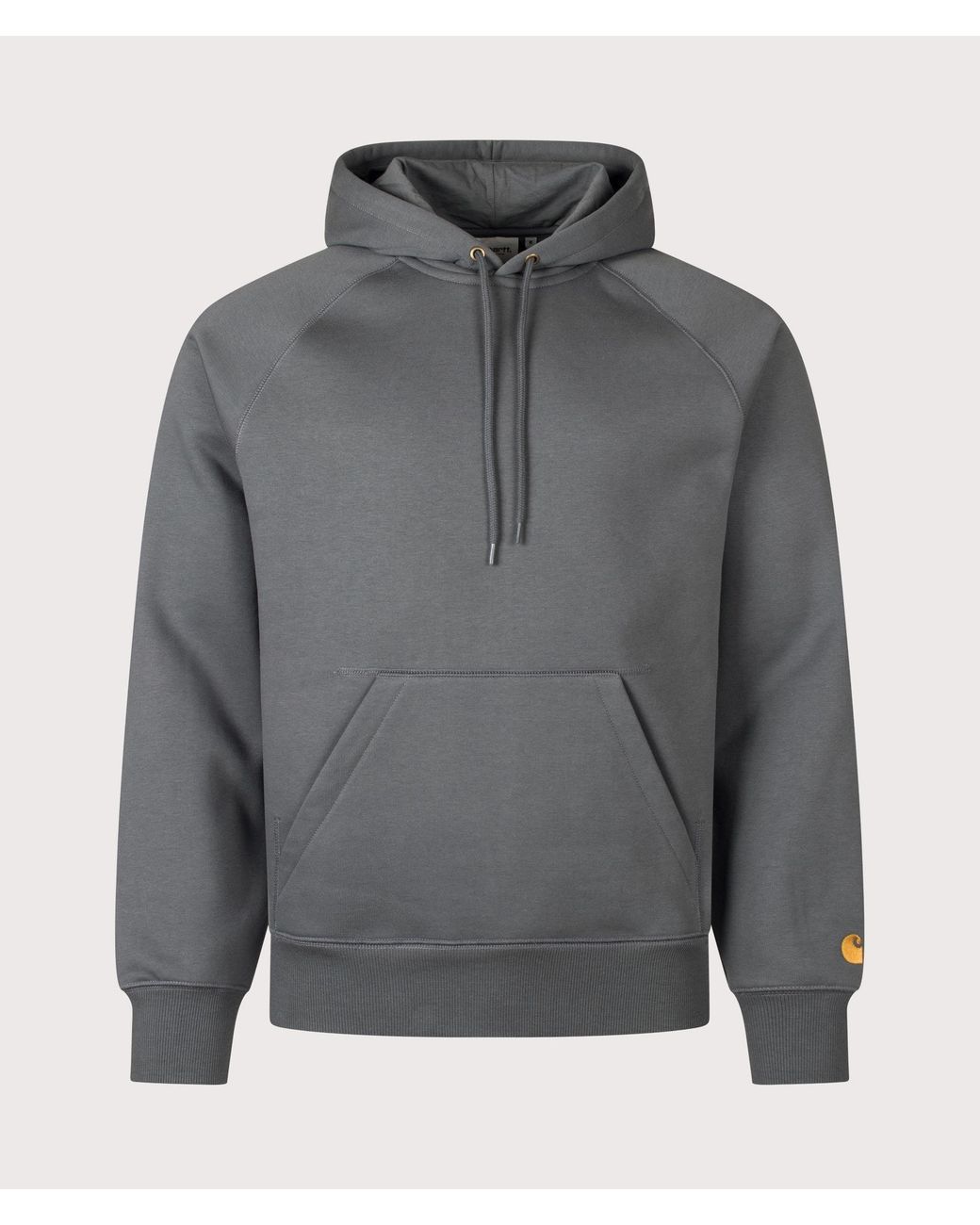 Carhartt Gray Regular Fit Chase Hoodie for men