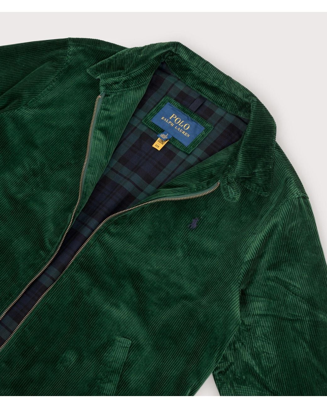 Polo Ralph Lauren Green Wynton Corduroy Jacket for men