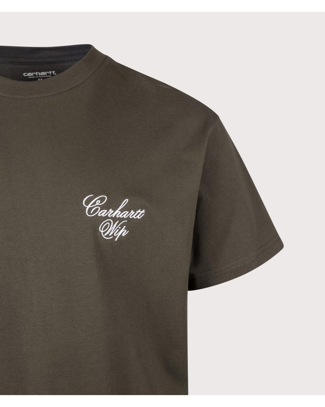 Carhartt Green Loose Fit Gracious T-Shirt for men
