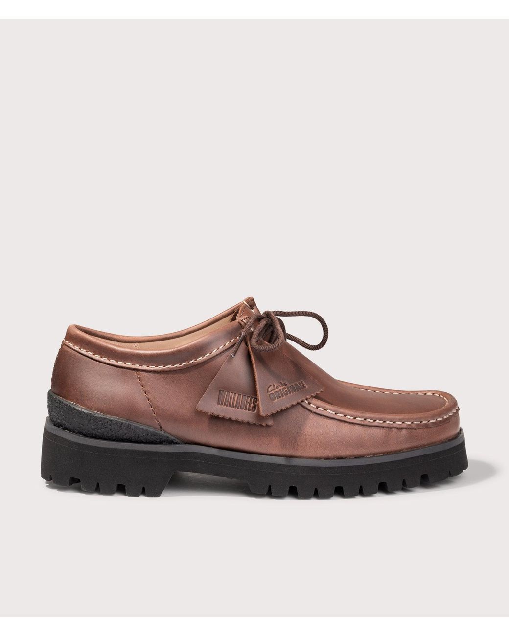 Clarks Brown Walla Yukoner Shoes for men