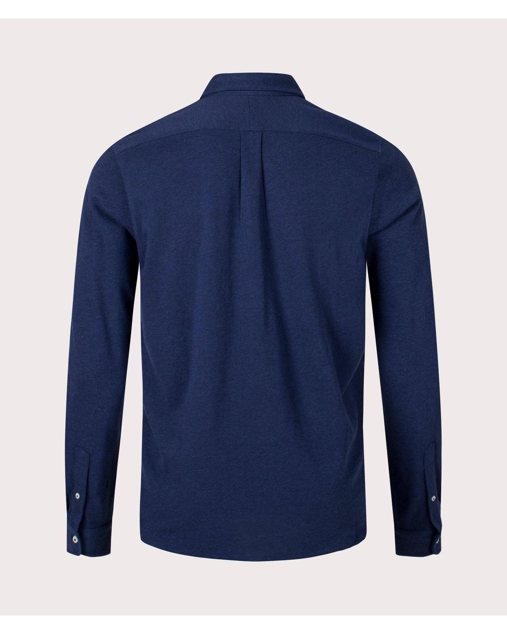 Polo Ralph Lauren Blue Featherweight Mesh Shirt for men
