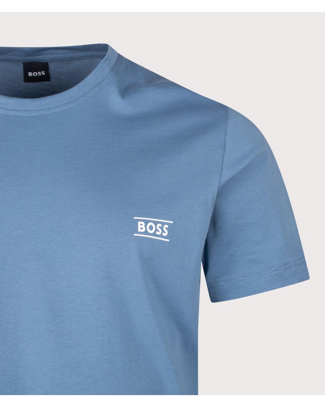 Boss Blue Regular Fit 365 Rn T-Shirt for men