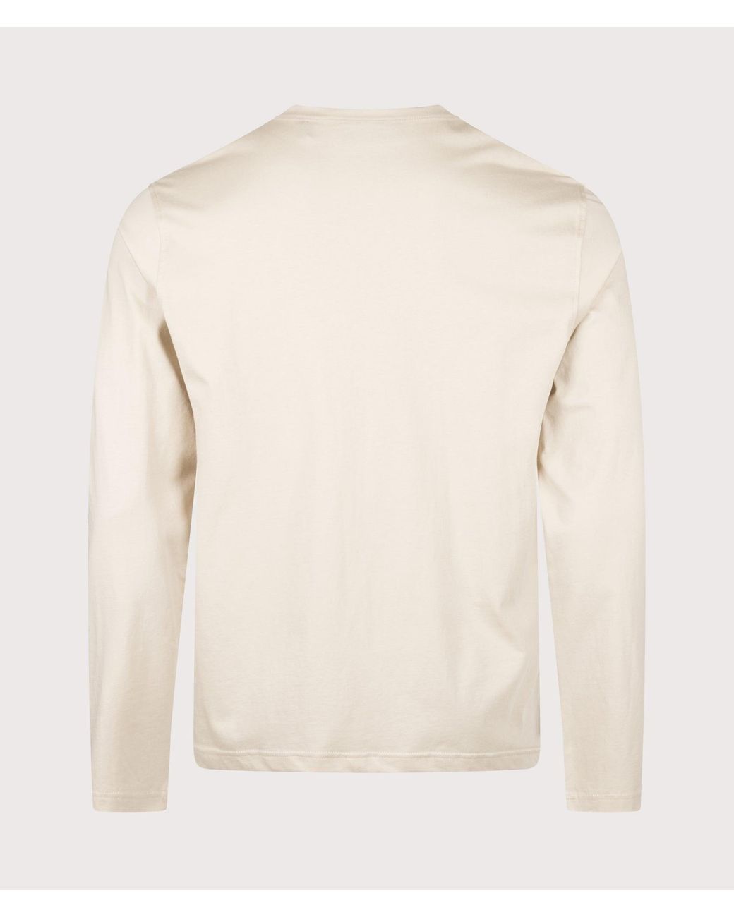 Belstaff Natural Regular Fit Long Sleeved T-Shirt for men